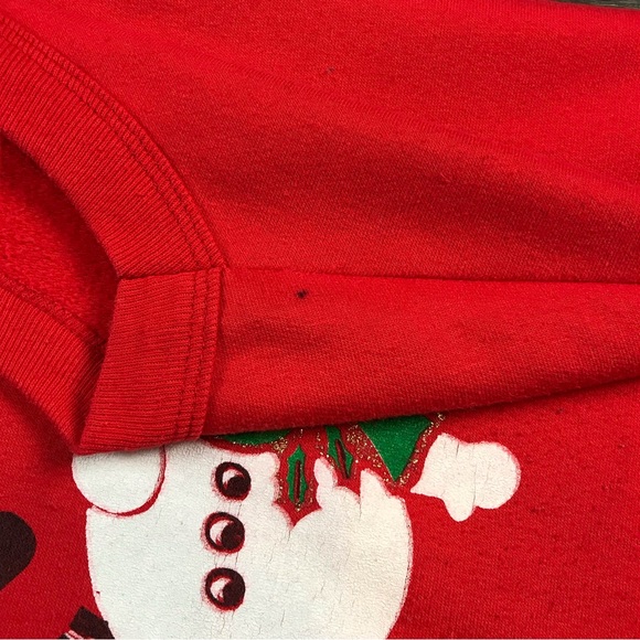 American Weekend Women’s 90s Vintage Frosty The Snowman Ugly Christmas Sweater - Picture 9 of 9